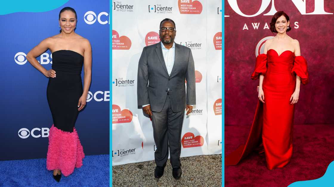 Carra Patterson, Wendell Pierce, Carrie Preston. Carra Patterson, Wendell Pierce, Carrie Preston.