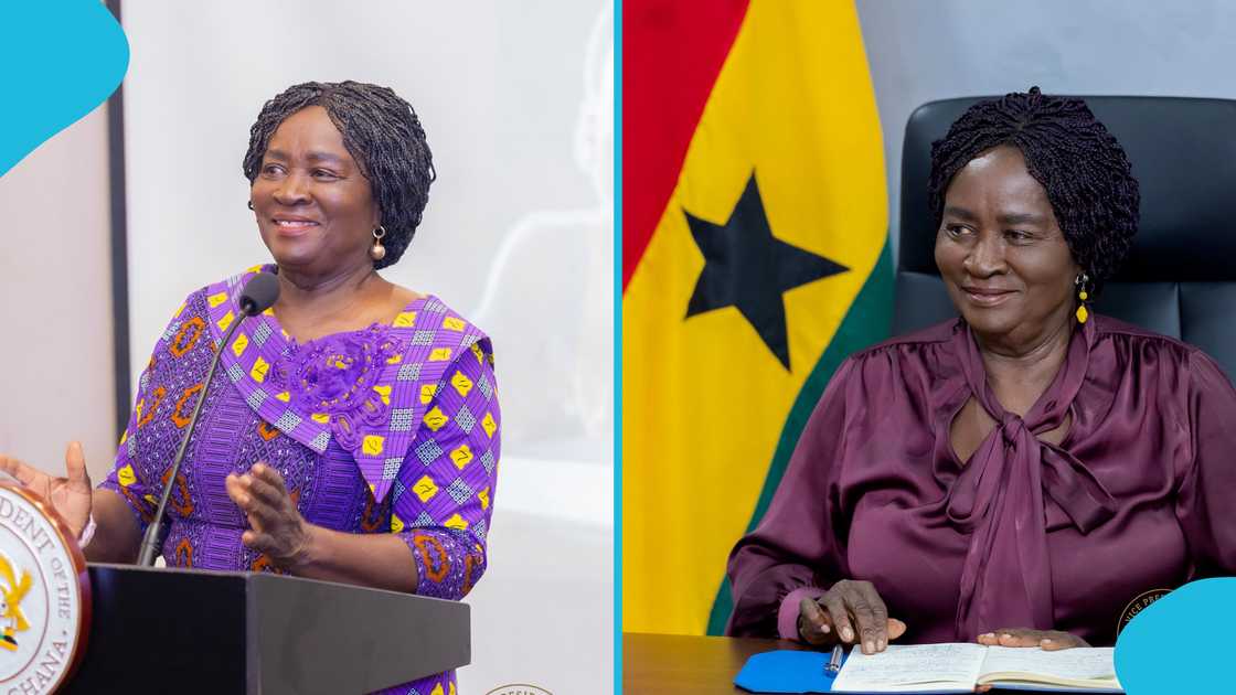 Vice President, Prof Jane Naana Opoku-Agyemang, Efya, Best in me, Veep dances, Dance floor.