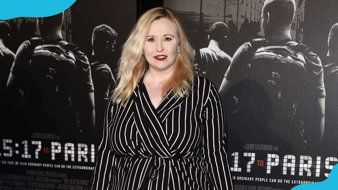 Kathryn Eastwood arrives at the premiere of Warner Bros. Pictures' "The 15:17 To Paris" at Warner Bros. Studios. Kathryn Eastwood arrives at the premiere of Warner Bros. Pictures' "The 15:17 To Paris" at Warner Bros. Studios.