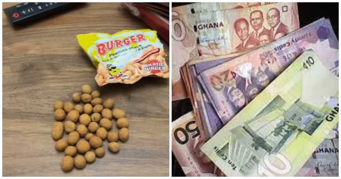 Young Ghanaian Citizen Bemoans Number Of Coated Peanuts In Nkatie Burger Young Ghanaian Citizen Bemoans Number Of Coated Peanuts In Nkatie Burger