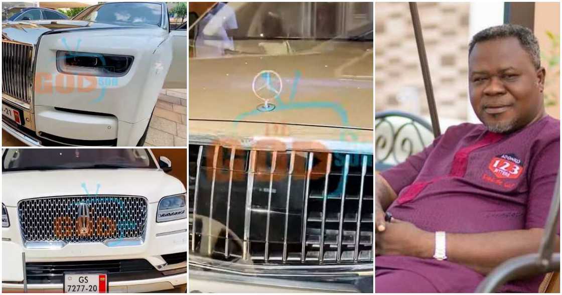 Dr Kwaku Oteng and his luxurious cars