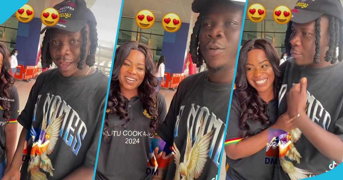 Chef Faila meets Stonebwoy at KIA Chef Faila meets Stonebwoy at KIA
