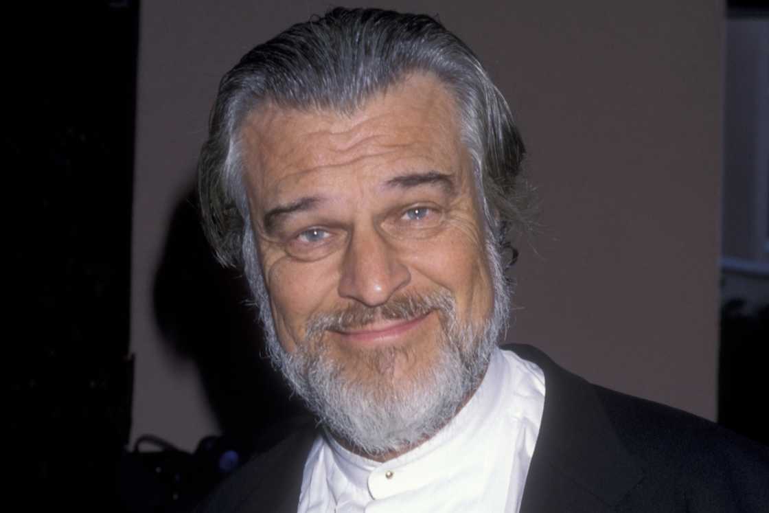Actor Richard Moll attends 90th Birthday Party for Milton Berle Actor Richard Moll attends 90th Birthday Party for Milton Berle