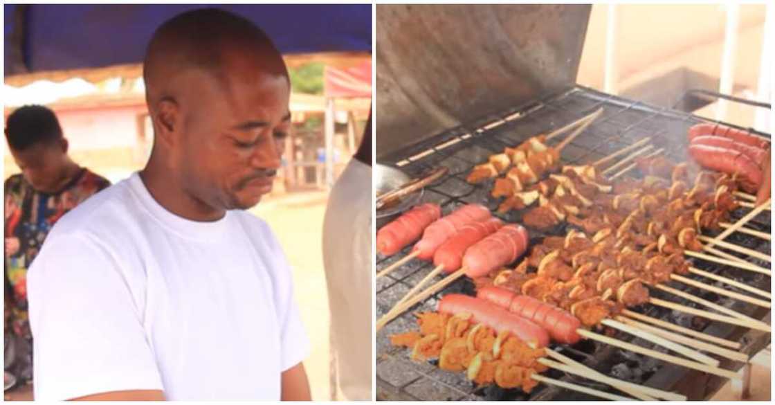 Ghanaian kebab seller reveals that he makes over Ghc5,000 a day Ghanaian kebab seller reveals that he makes over Ghc5,000 a day