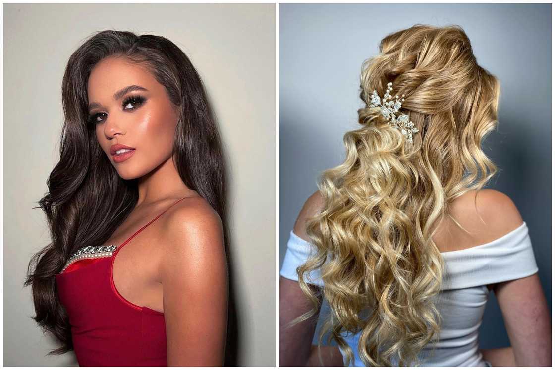 Bombshell hairstyle