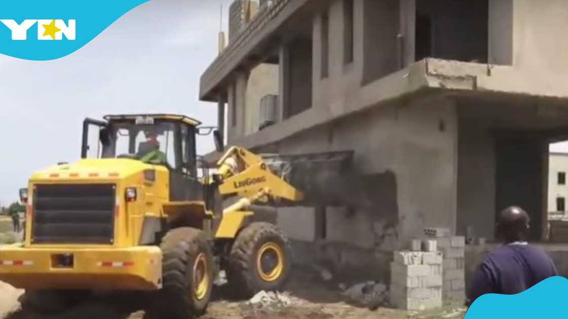 Assemblyman, reaction, politician, sakumono, ongoing demolition, ndc support, ndc campaign, regsec demolition