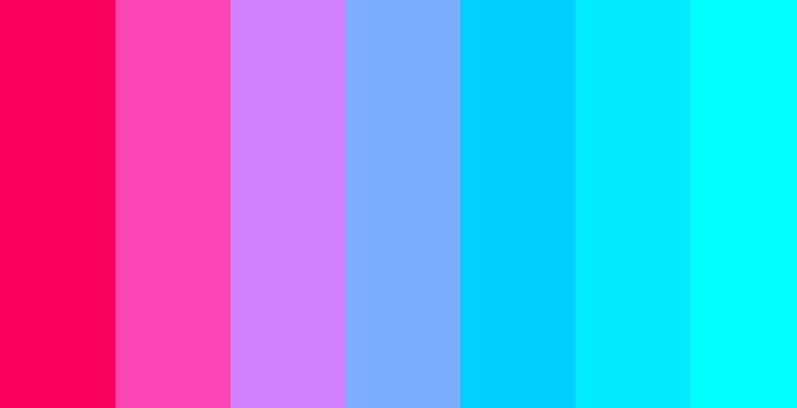Bubblegum pop summer colours Bubblegum pop summer colours