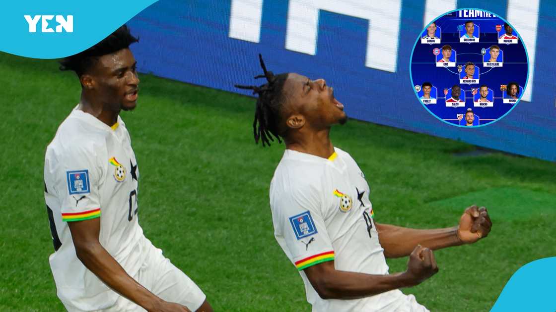 Mohammed Salisu, UEFA Champions League, Team of the Week, AS Monaco, Galatasaray, Victor Osimhen, Black Stars, Mohammed Kudus.