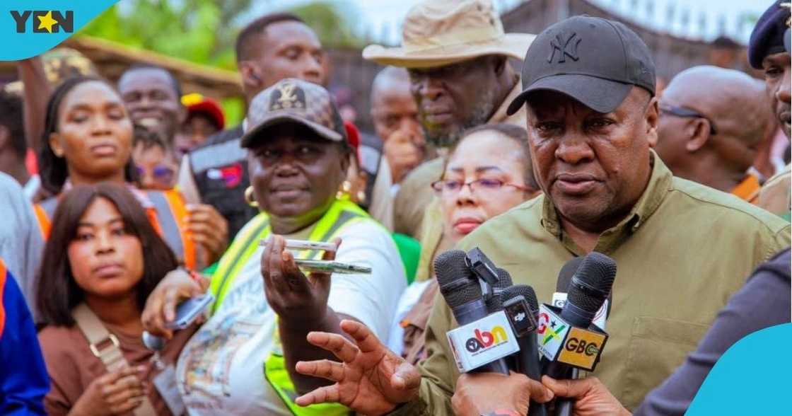 President John Dramani Mahama, monthly national clean-up day, sanitation exercises, Ghana's deepening flooding, waste management crisis.