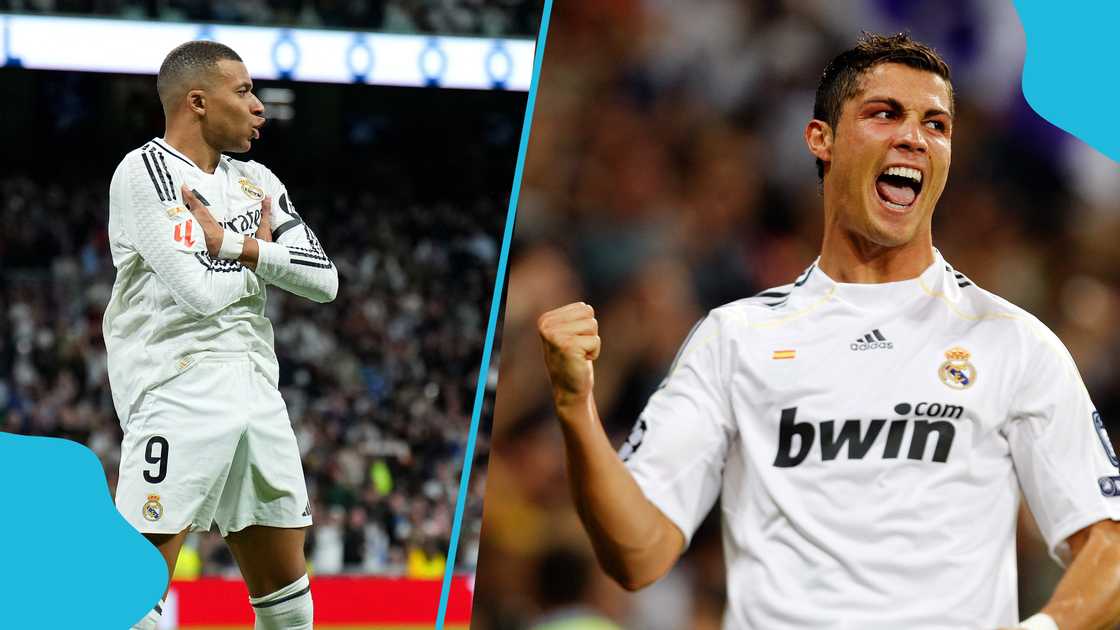 Mbappé scores fantastic free kick, equals Ronaldo's goalscoring record Mbappé scores fantastic free kick, equals Ronaldo's goalscoring record