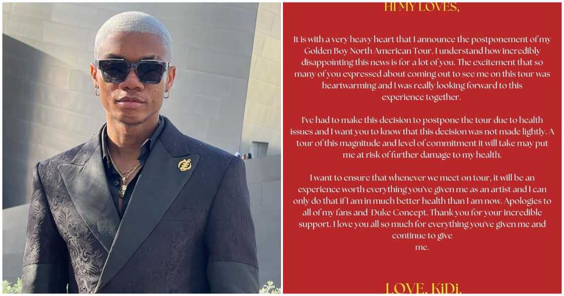 KiDi cancels North American Tour KiDi cancels North American Tour