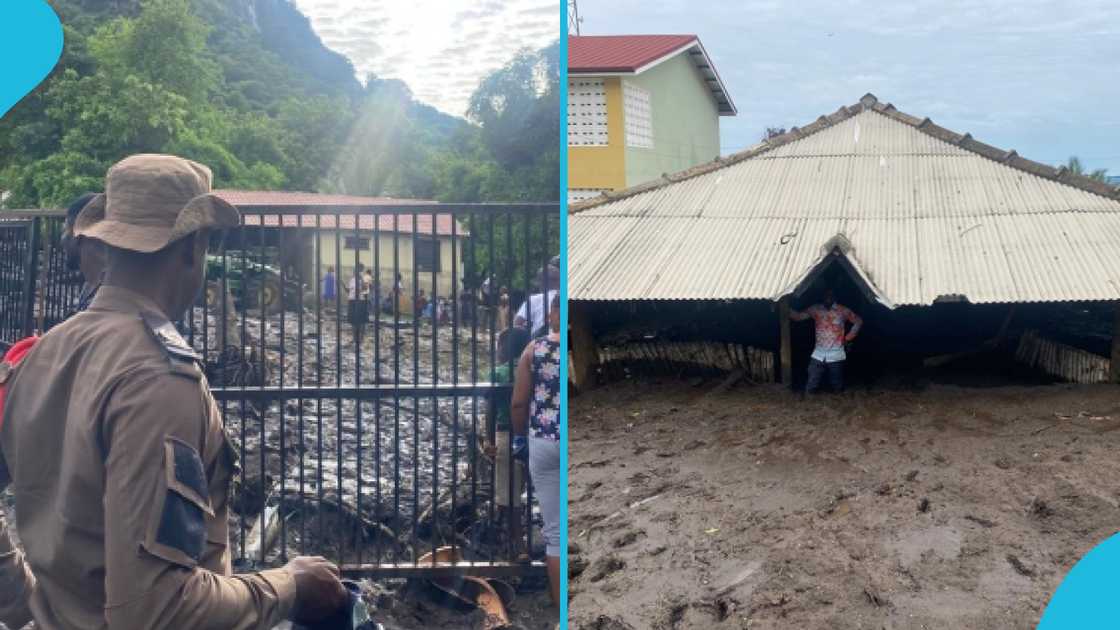 Devastating mudslide from Adaklu mountain buries 5 houses, destroys 9 cars Devastating mudslide from Adaklu mountain buries 5 houses, destroys 9 cars