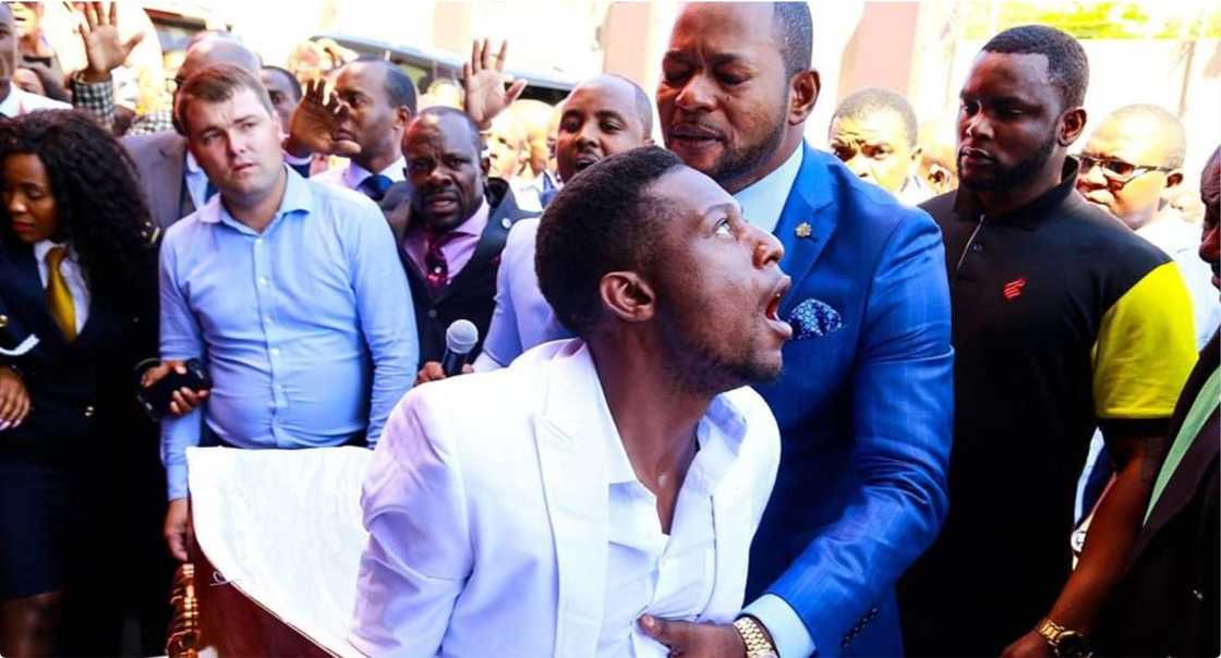 Pastor Alpha Lukau apologises for misleading the world over 'resurrection' Pastor Alpha Lukau apologises for misleading the world over 'resurrection'