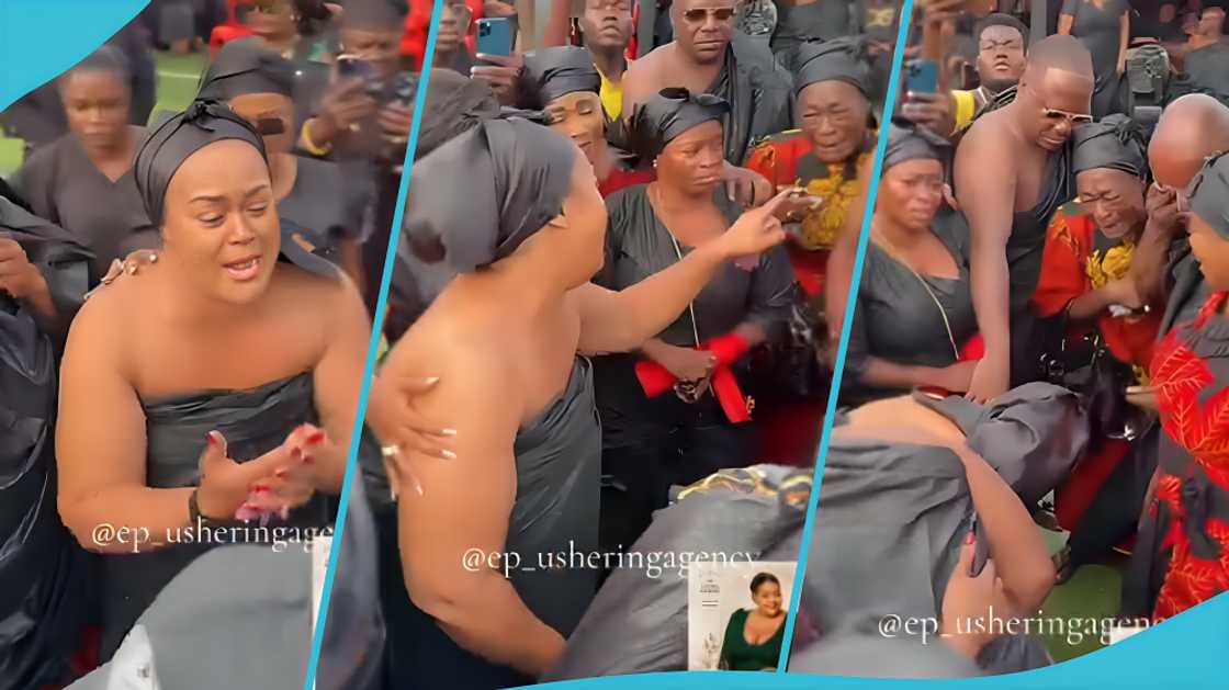 Vivian Jill Lawrence, Aunty Mabel, Ghanaian actress, Kumawood star, one-week observation, funeral culture in Ghana Vivian Jill Lawrence, Aunty Mabel, Ghanaian actress, Kumawood star, one-week observation, funeral culture in Ghana