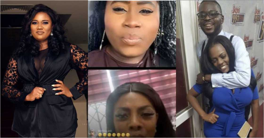 Live: Lydia Forson and Nana Aba speak in video after Abena Korkor claimed they slept with Kojo Yankson Live: Lydia Forson and Nana Aba speak in video after Abena Korkor claimed they slept with Kojo Yankson