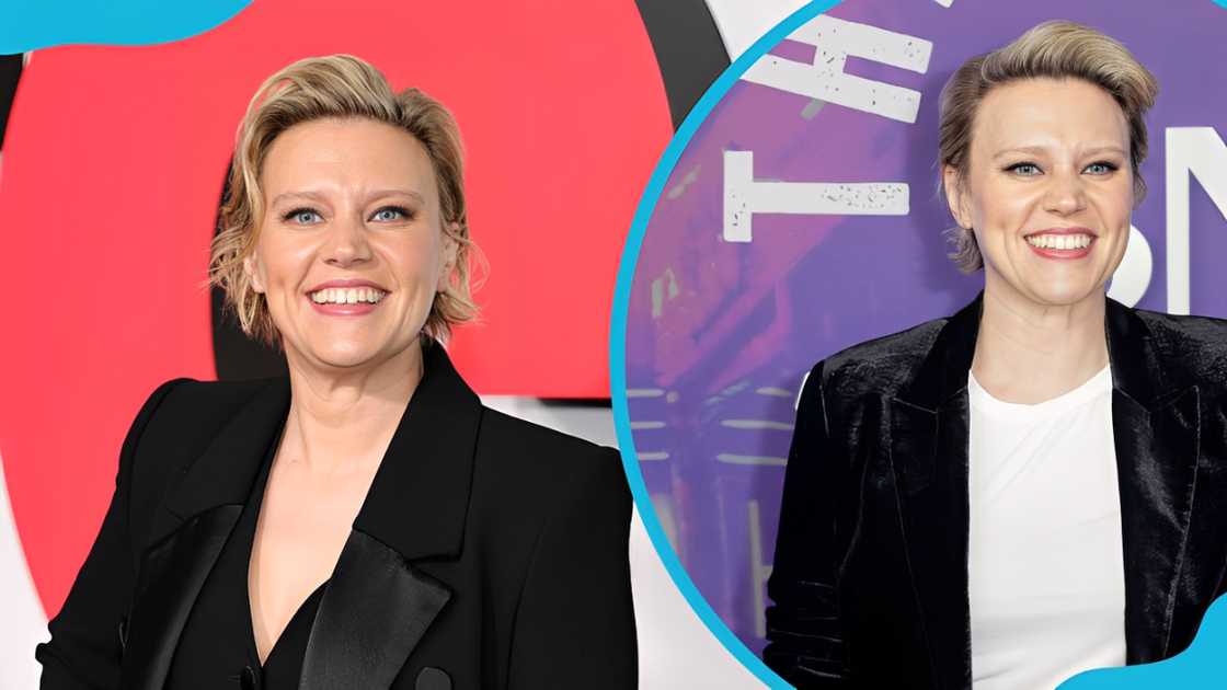 Kate McKinnon at the New York premiere of The Roses and at the SNL50: The Homecoming Concert. Kate McKinnon at the New York premiere of The Roses and at the SNL50: The Homecoming Concert.