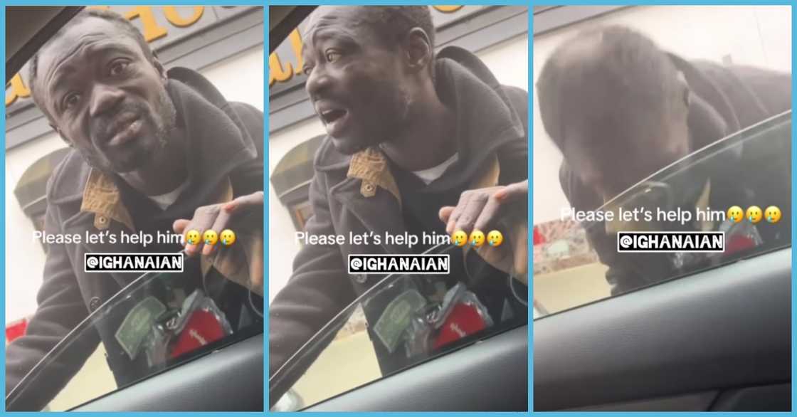 Homeless man in diaspora Homeless man in diaspora