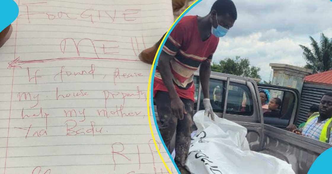 Koforidua Man Leaves Heartbreaking Note Koforidua Man Leaves Heartbreaking Note