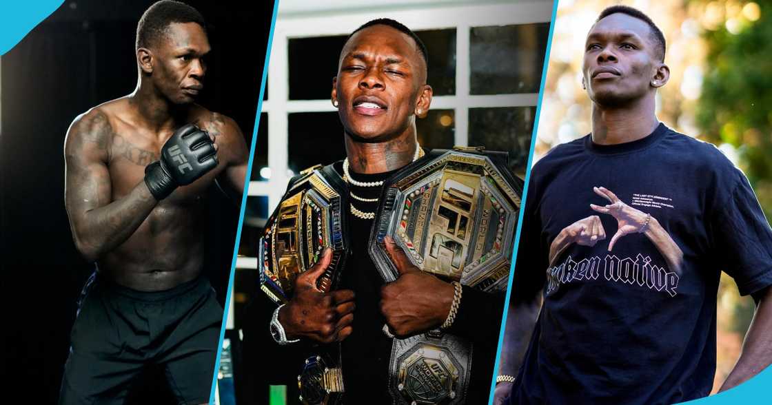 Israel Adesanya makes shocking revelation: "I lived in Lapaz, Ghana"