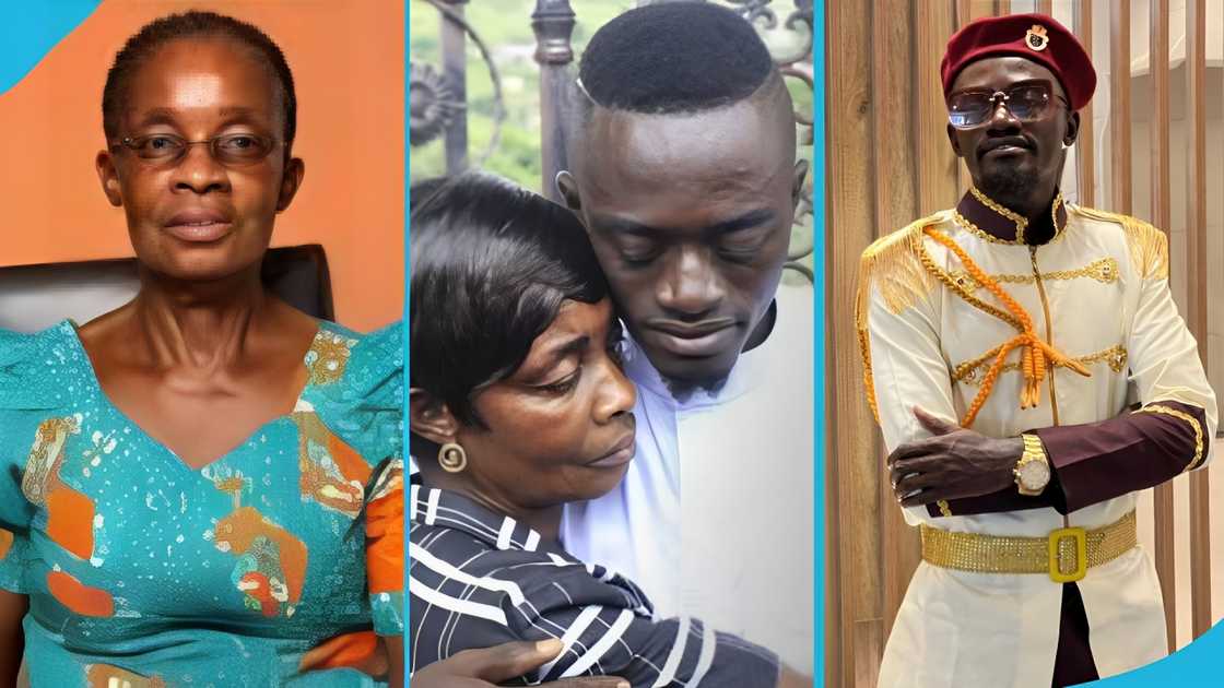 Lil Win, Lil Win's mother, Lil Win and his mother, Lil Win's childhood, Kumawood actor, Ghanaian celebrities