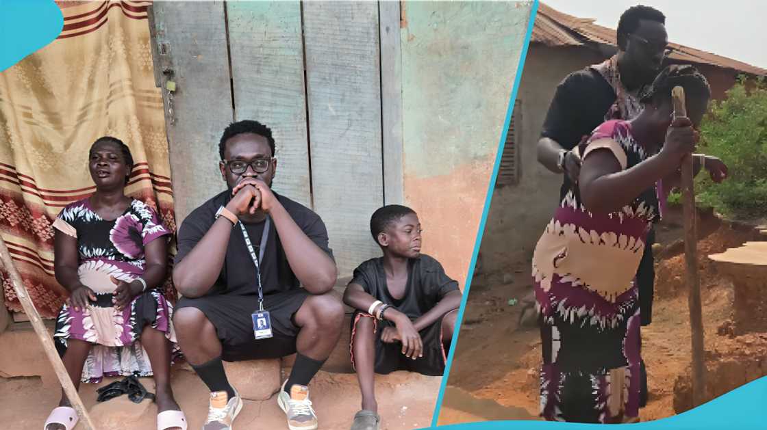 11-year-old boy caters for mother, Galamsey, mining for a living, BoysLiveMatter, Kobby Kyei, Poverty in Ghana, Stroke, Single mothers in Ghana, people, kindness in Ghana 11-year-old boy caters for mother, Galamsey, mining for a living, BoysLiveMatter, Kobby Kyei, Poverty in Ghana, Stroke, Single mothers in Ghana, people, kindness in Ghana
