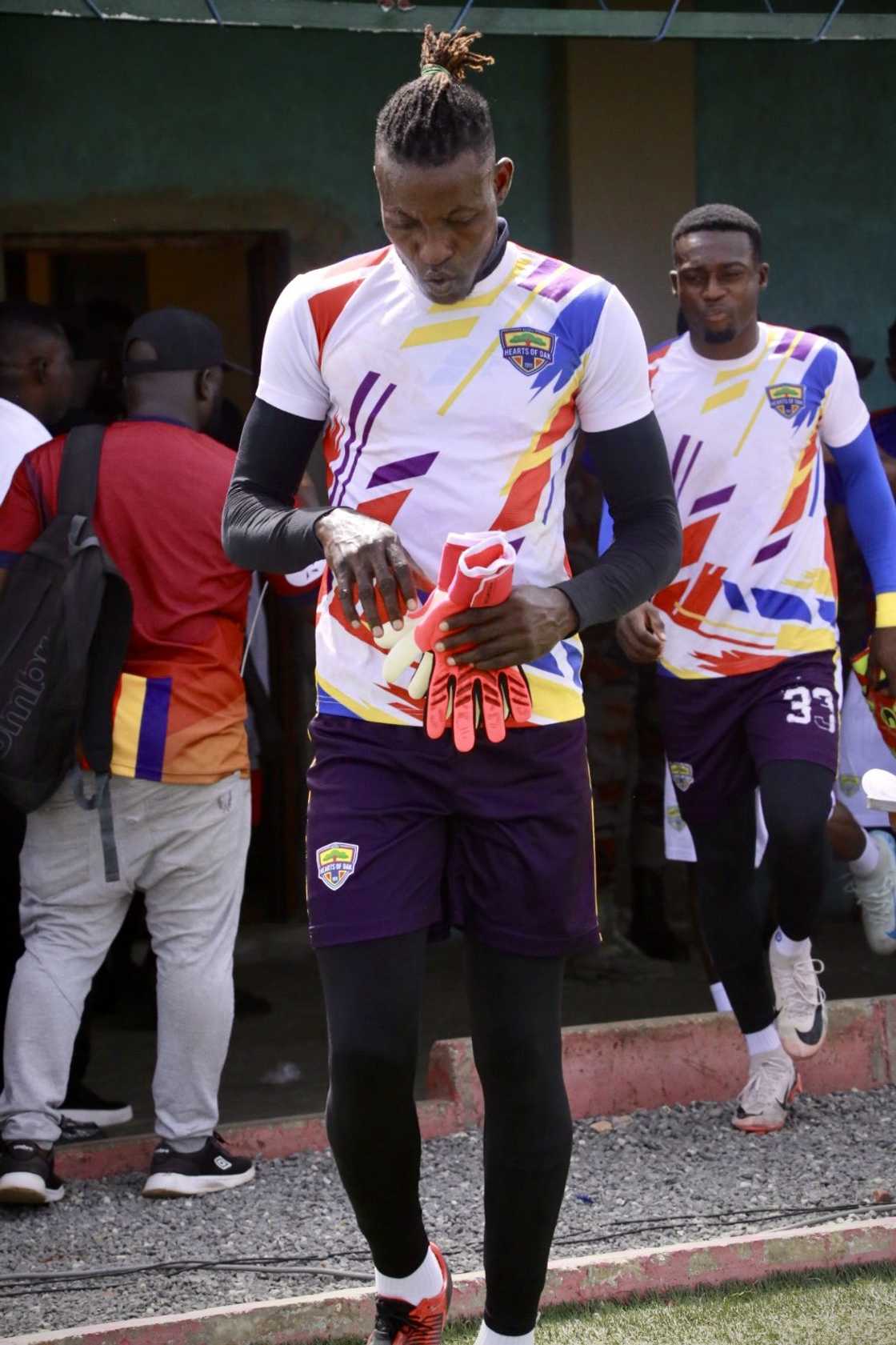 Ghana Black Stars No.1 Benjamin Asare poised for action ahead of the Hearts of Oak vs Asante Kotoko GPL match on May 4, 2025 Ghana Black Stars No.1 Benjamin Asare poised for action ahead of the Hearts of Oak vs Asante Kotoko GPL match on May 4, 2025