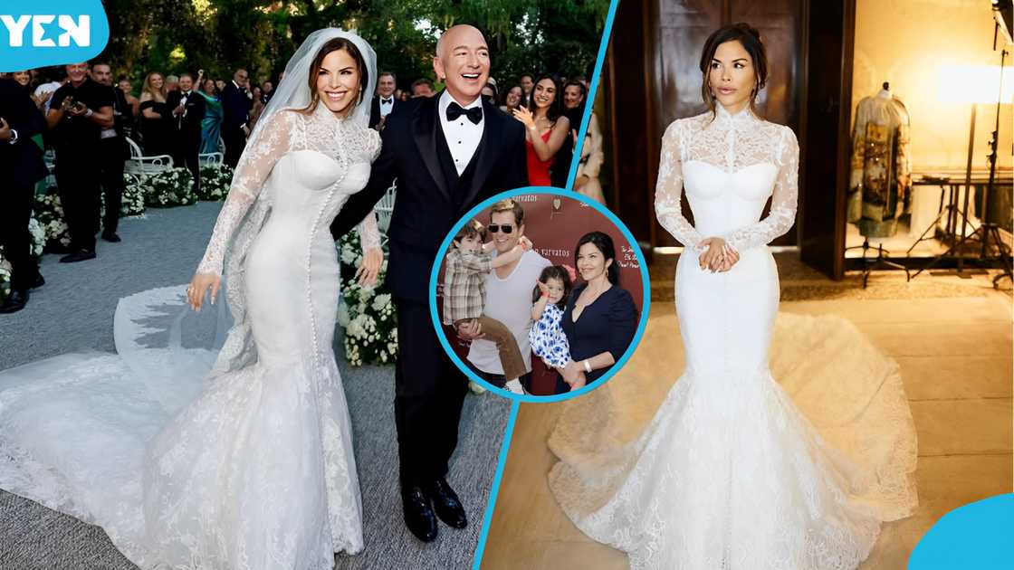 Jeff Bezos, Lauren Sanchez, Jeff Bezos' Wedding, Jeff Bezos Marries Lauren Sanchez, Black Ops Aviation, Celebrity Weddings, Amazon