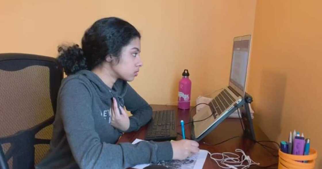 High school student Harshini Anand. High school student Harshini Anand.