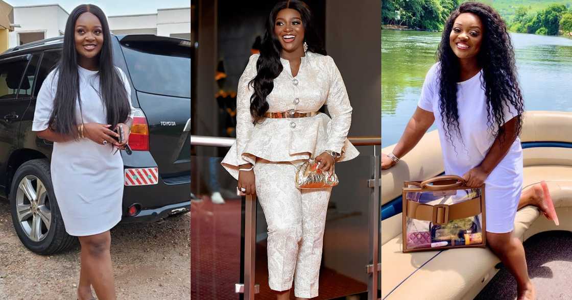 Jackie Appiah flaunts her G-Wagon car in a new video