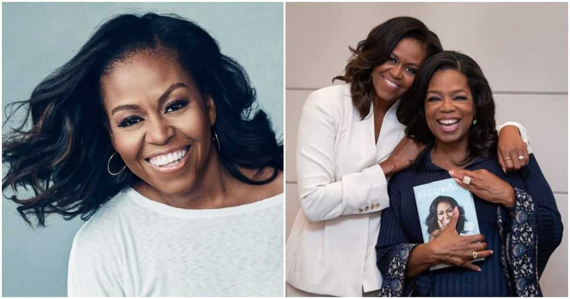 Michelle Obama Celebrates Oprah Winfrey. Michelle Obama Celebrates Oprah Winfrey.