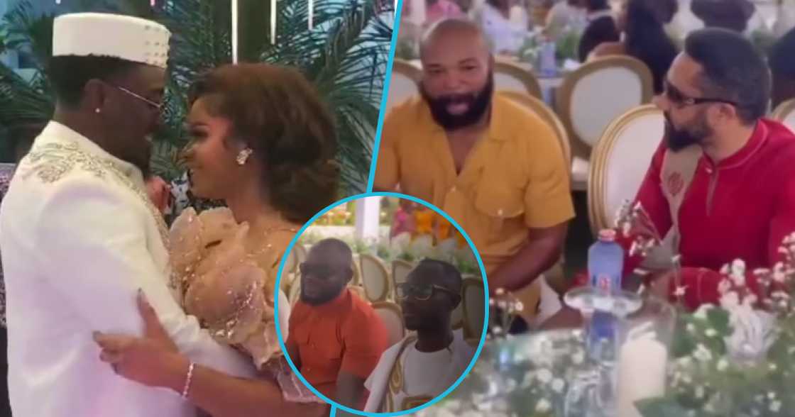 Photos of Toosweet Annan and his wife Sistah (L), Prince David Osei and Okyeame Kwame (M), and Majid Michel (R). Photos of Toosweet Annan and his wife Sistah (L), Prince David Osei and Okyeame Kwame (M), and Majid Michel (R).