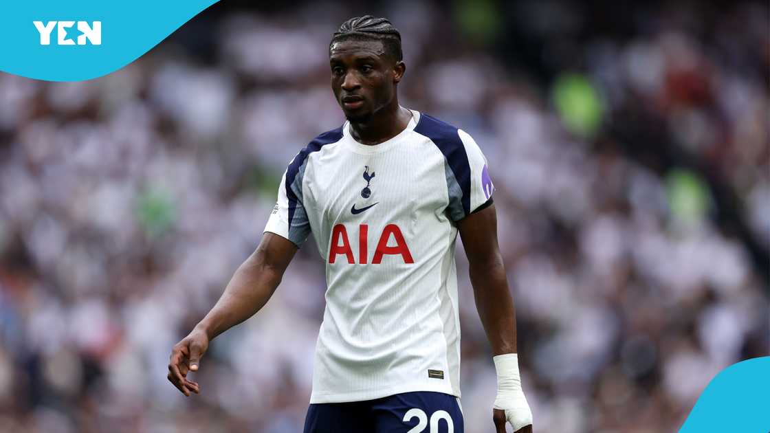 Mohammed Kudus, Tottenham Hotspur, Premier League, Burnley. Mohammed Kudus, Tottenham Hotspur, Premier League, Burnley.