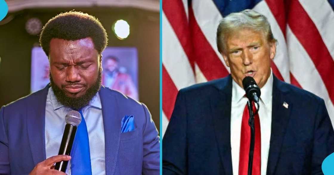 Donald Trump, US election, Prophet Francis Awotwe, Ghanaian pastor, Kamala Harris Donald Trump, US election, Prophet Francis Awotwe, Ghanaian pastor, Kamala Harris