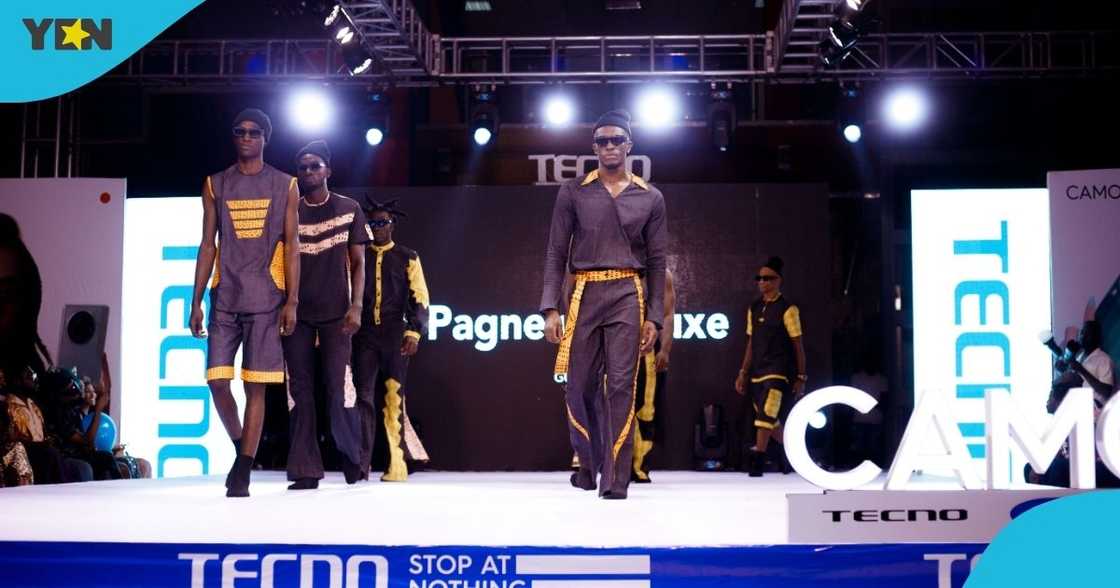 CAMON 30 series takes centre stage at the TECNO Ghana menswear week 2024