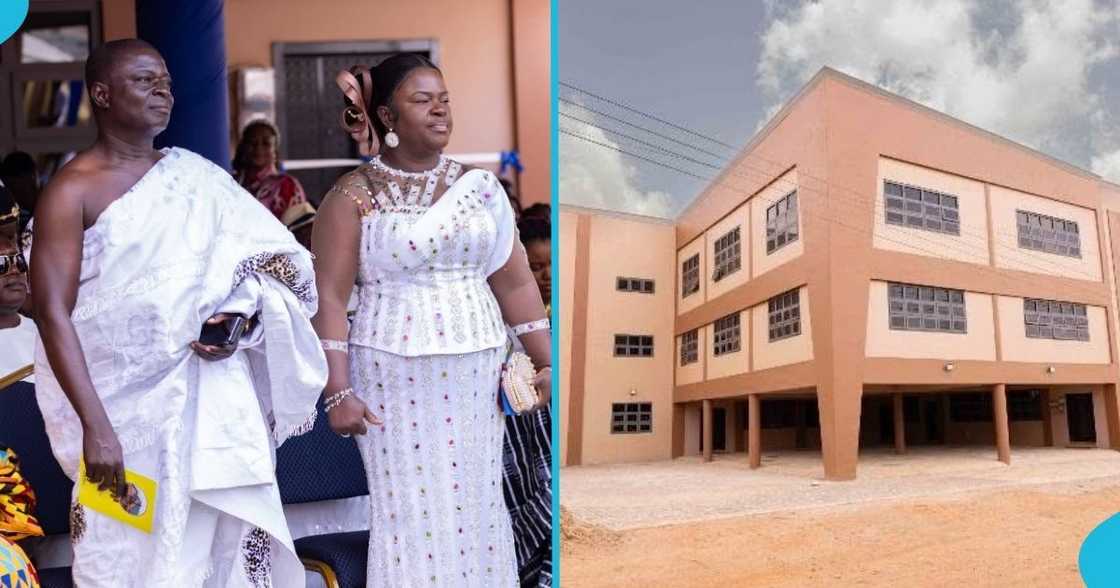 Mr and Mrs Agyemang, Ghanaian couple, fully-furnished building, Church of Pentecost, donation Mr and Mrs Agyemang, Ghanaian couple, fully-furnished building, Church of Pentecost, donation