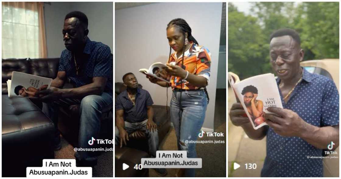 Abusuapanin Judas and wife reacts to Yvonne Nelson's memoir Abusuapanin Judas and wife reacts to Yvonne Nelson's memoir