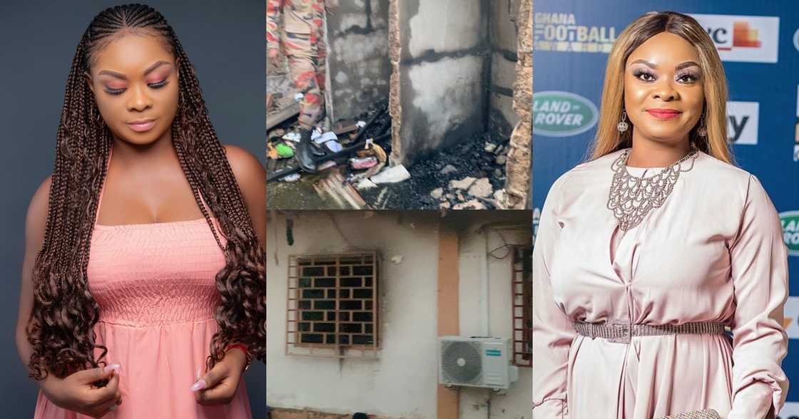 Beverly Afaglo: Actress Cries as she Narrates Cause of fire that Burned down her House Beverly Afaglo: Actress Cries as she Narrates Cause of fire that Burned down her House