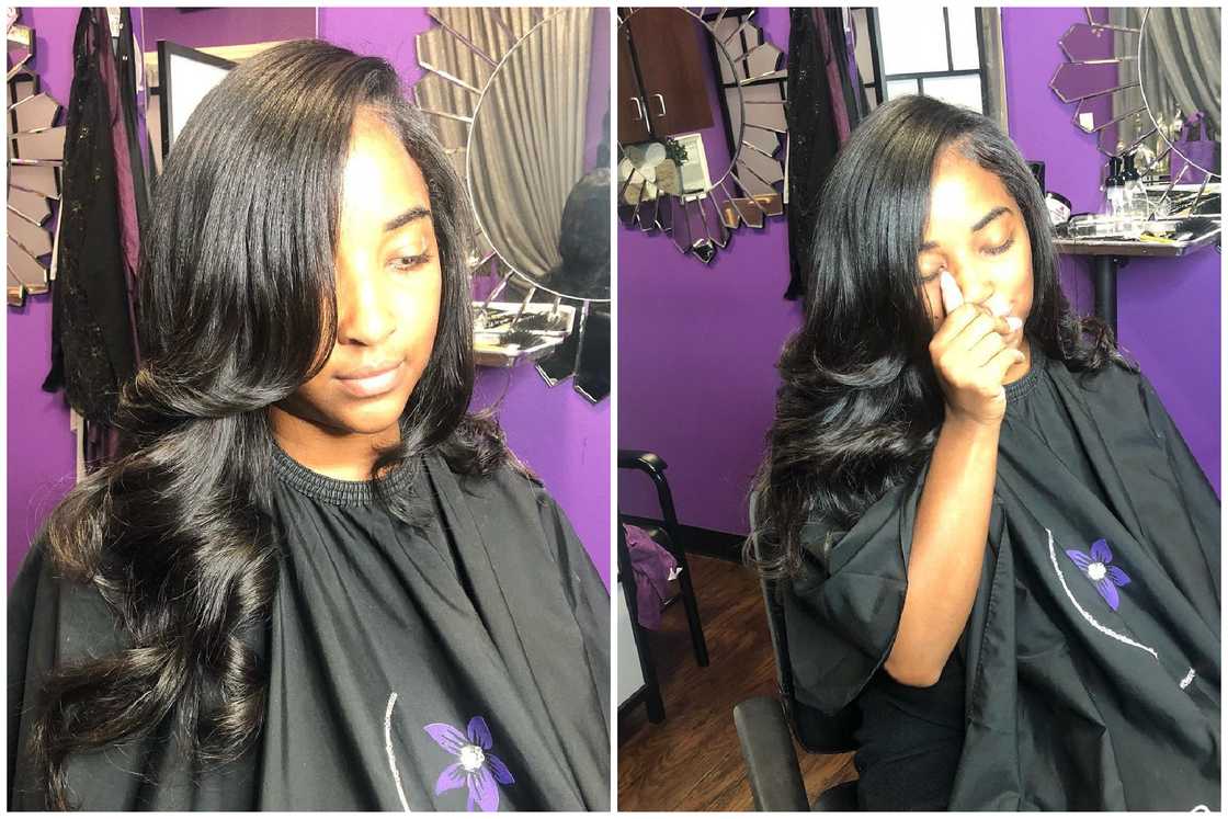 sew in hairstyles