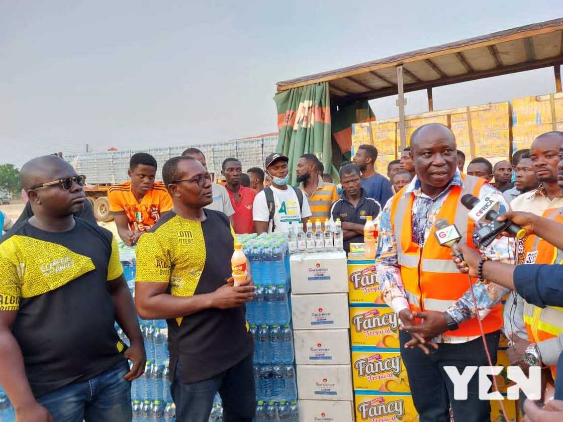 Kasapreko supports Appiatse, Begoso explosion victims with GH₵100, 000 worth of products