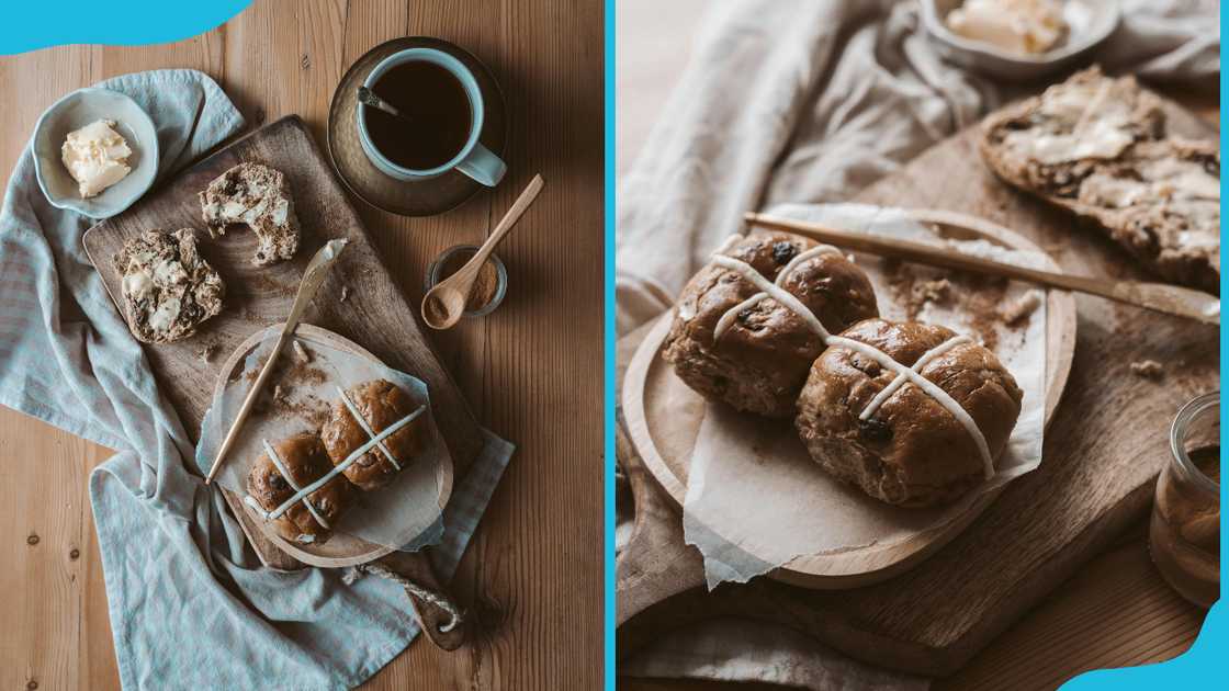 Easter cross buns Easter cross buns