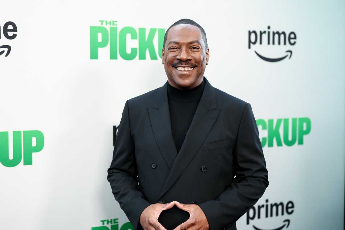 Eddie Murphy at "The Pickup" World Premiere held at Regal LA Live. Eddie Murphy at "The Pickup" World Premiere held at Regal LA Live.