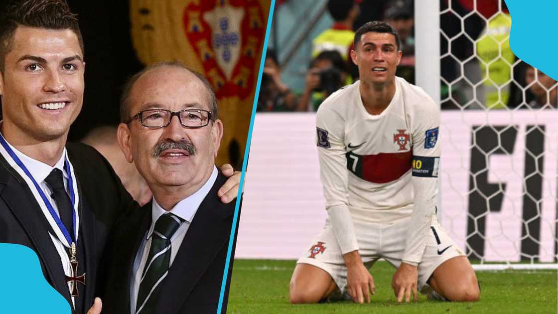 Ronaldo mourns coach Aurelio Da Silva Pereira. Ronaldo mourns coach Aurelio Da Silva Pereira.