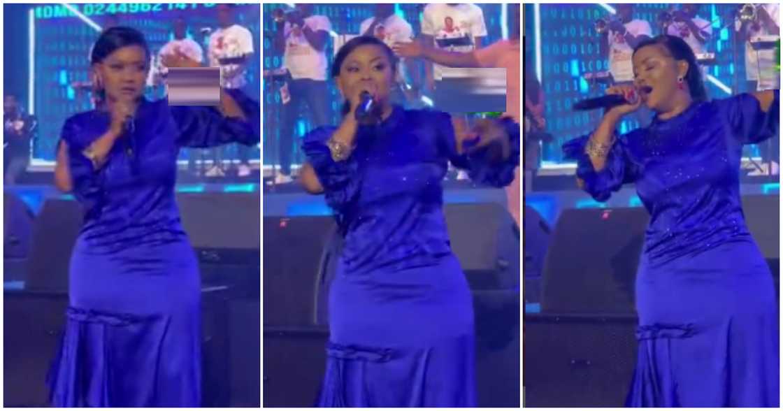 Nana Ama McBrown singing