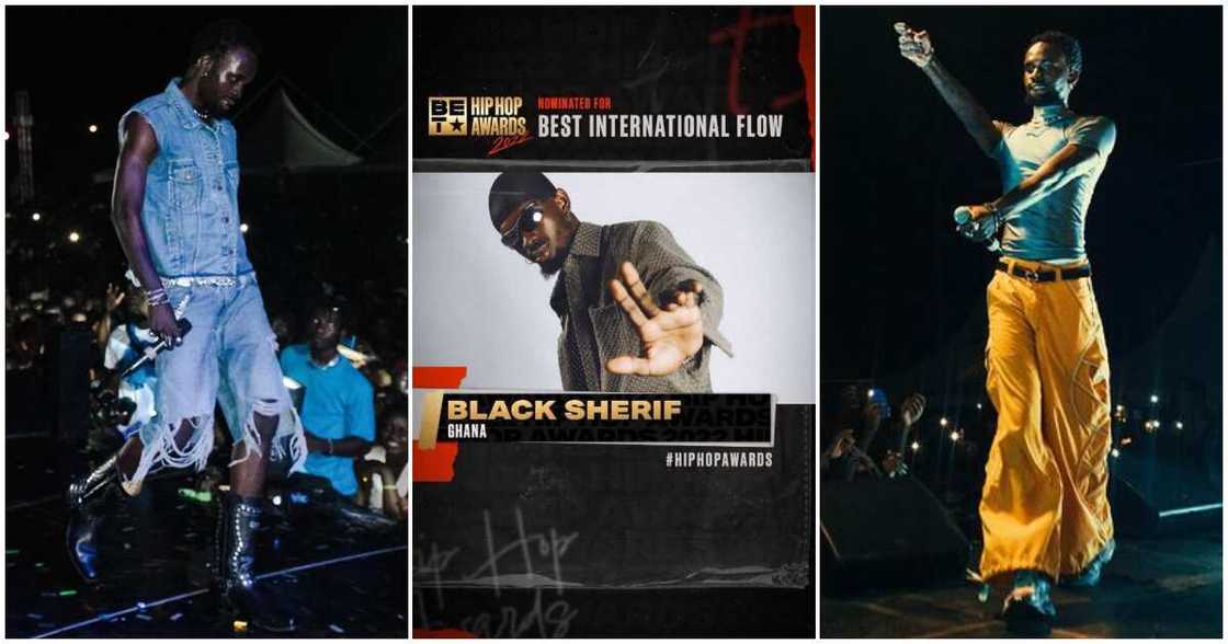 Black Sherif BET nomination Black Sherif BET nomination