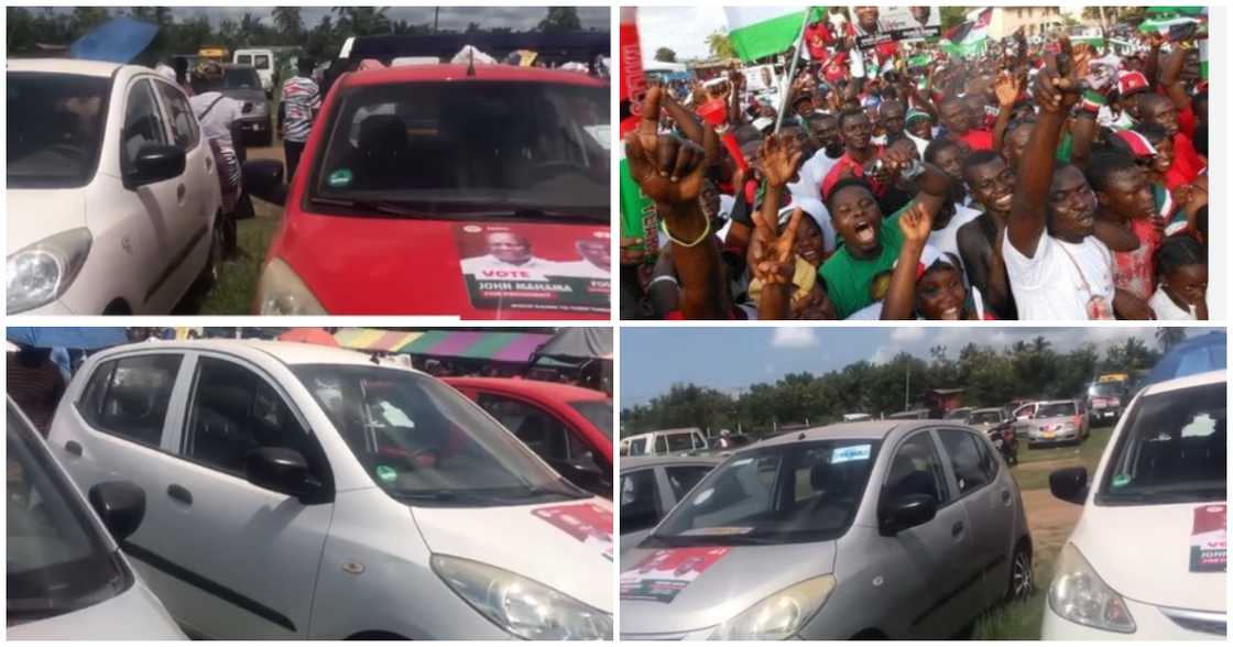 Ndc member of parliament aspirant gifts delegates cars Ndc member of parliament aspirant gifts delegates cars