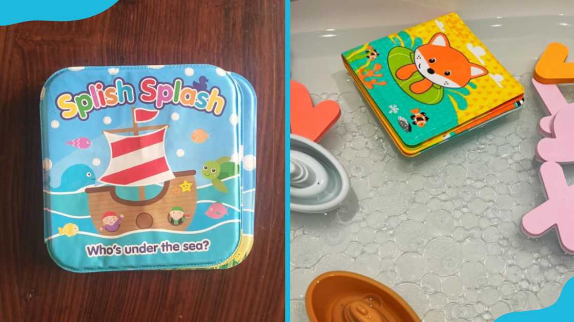 Waterproof bath books