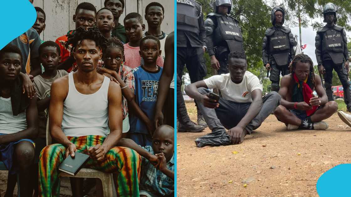 Kwesi Arthur, Ghanaian musician, Democracy Hub, protests, FreetheCitizens, police, arrests