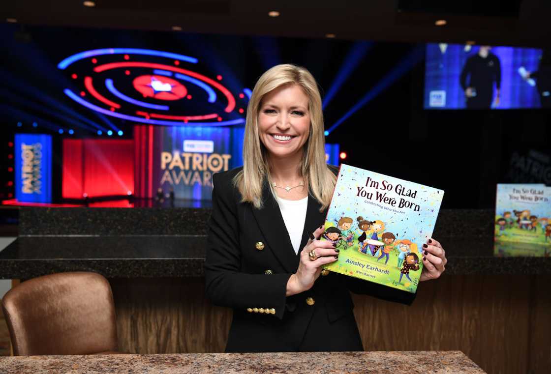 Ainsley Earhardt attends the 2022 FOX Nation Patriot Awards in Hollywood, Florida. Ainsley Earhardt attends the 2022 FOX Nation Patriot Awards in Hollywood, Florida.