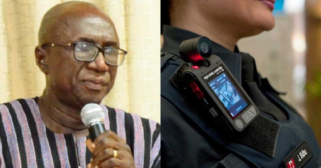 Interior minister, Ambrose Dery