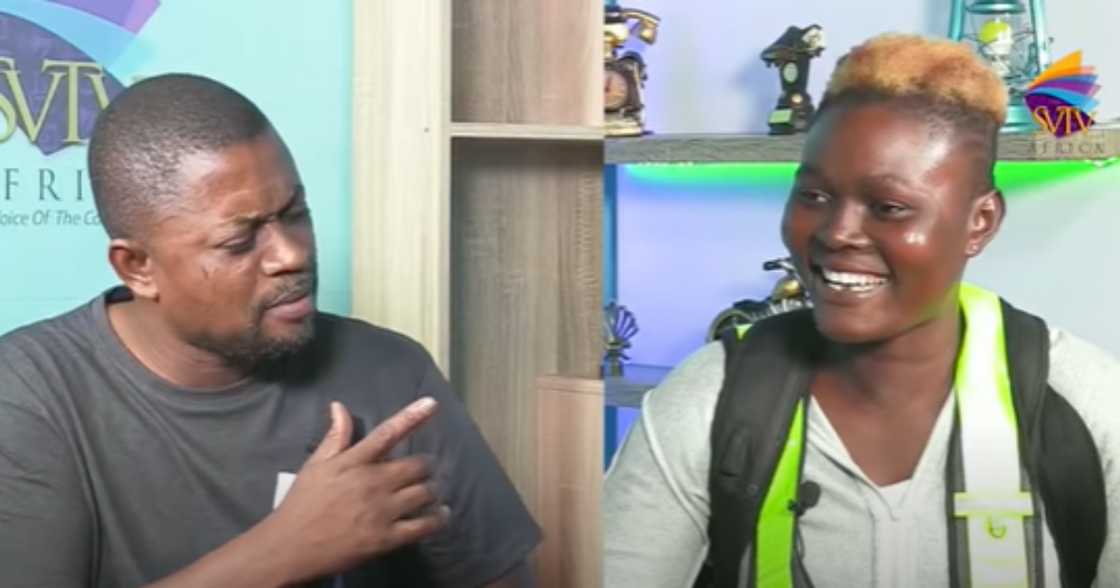 Ghanaian young lady who wishes to be recruited in Ghana Polic Service recount her life journey Ghanaian young lady who wishes to be recruited in Ghana Polic Service recount her life journey